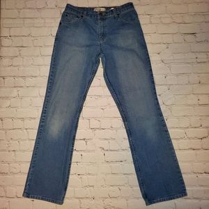 Levi 524 Straight Women's Blue Jeans Size 7 28W By 32L